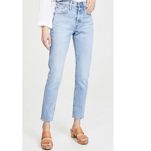 Levi 501 skinny jeans